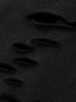 “AbodeOfAngels” Raw-Hem T-Shirt
