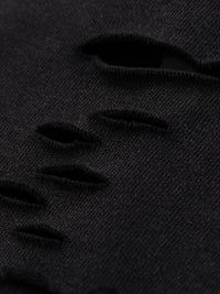 “AbodeOfAngels” Raw-Hem T-Shirt