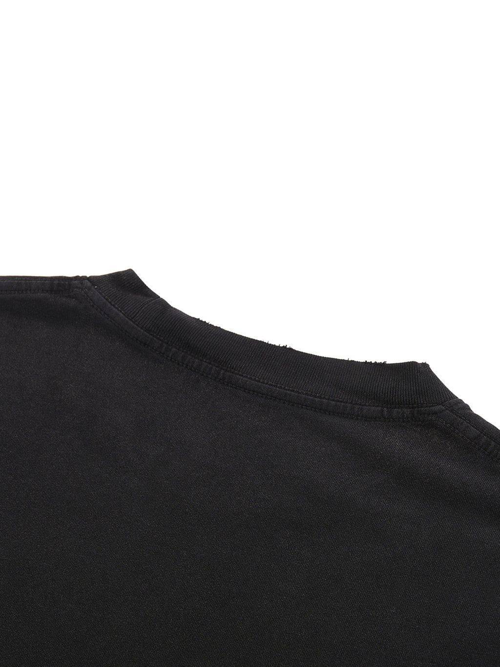 “AbodeOfAngels” Raw-Hem T-Shirt