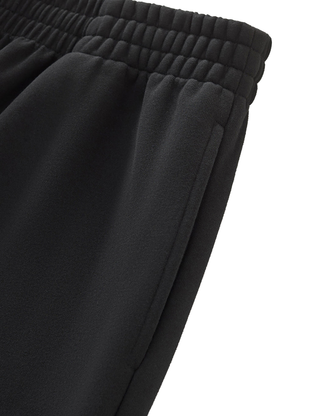 Curved Stripe “AOA” Straight Sweats