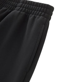 Curved Stripe “AOA” Straight Sweats