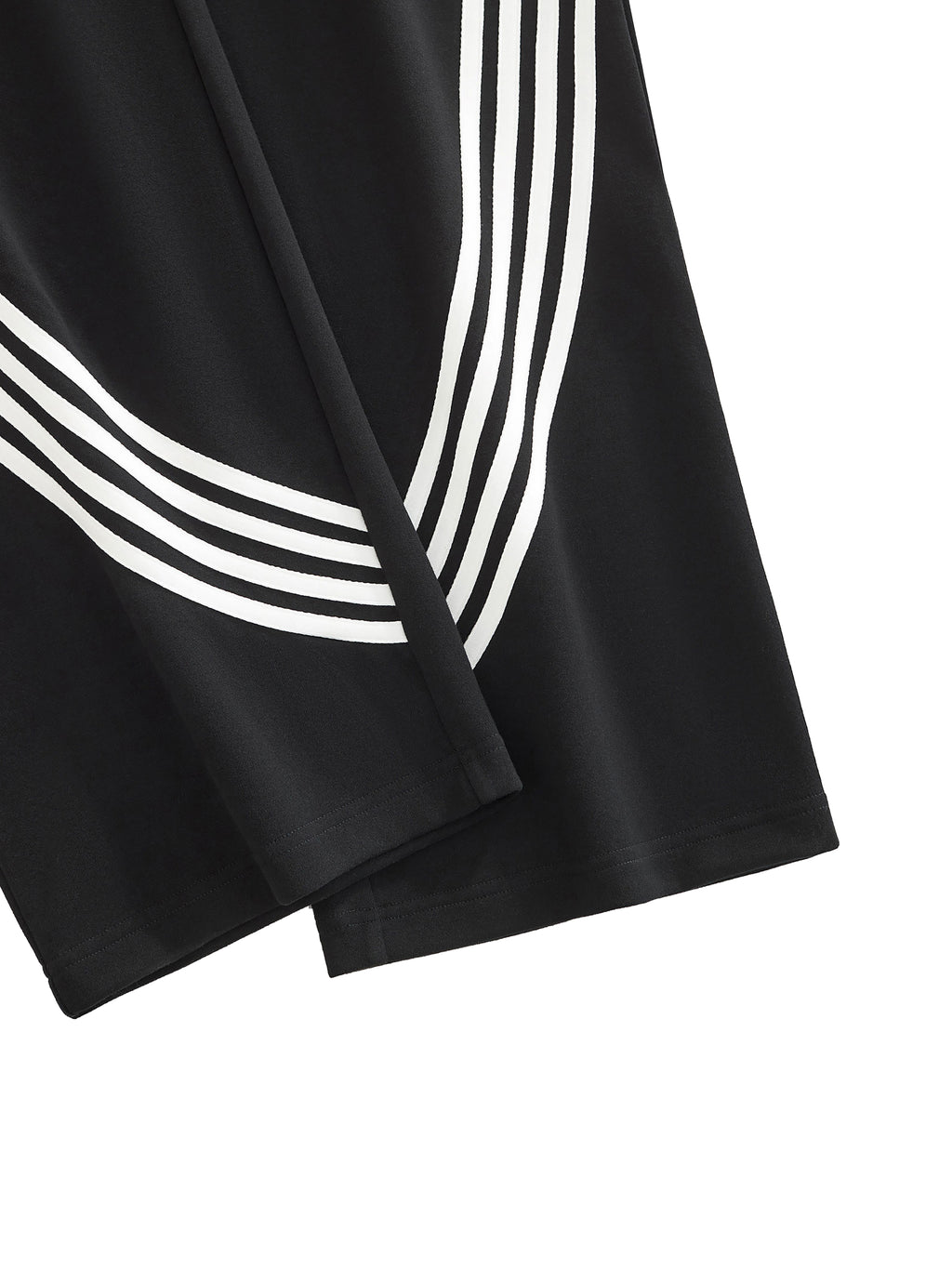 Curved Stripe “AOA” Straight Sweats